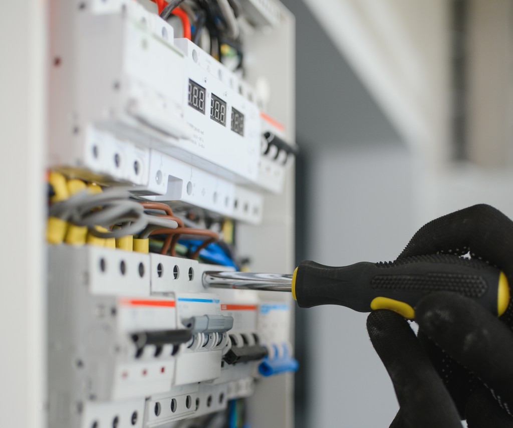 New circuit additions neatly terminated and tested in the panel.